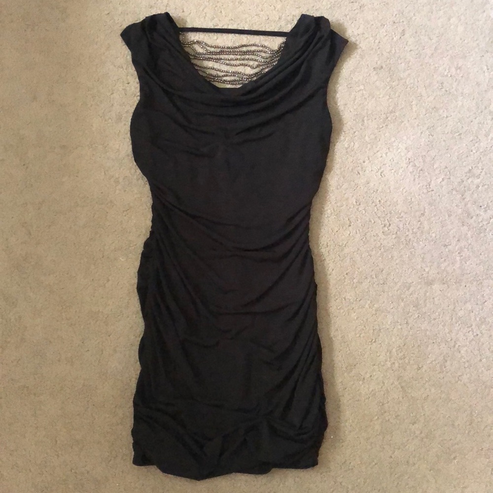 Black formal dress